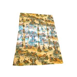 Vintage Land Before Time Dinosaur Flat Twin Sheet 74x51 Littlefoot Tropical